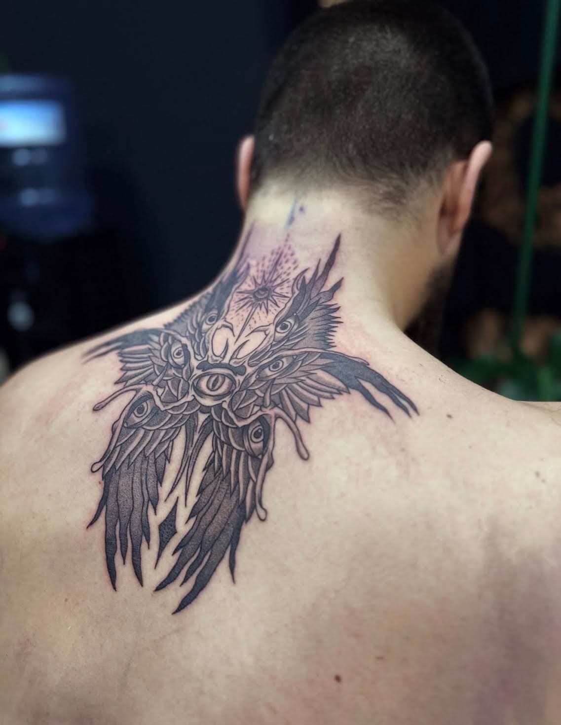 Featured tattoo work: 1