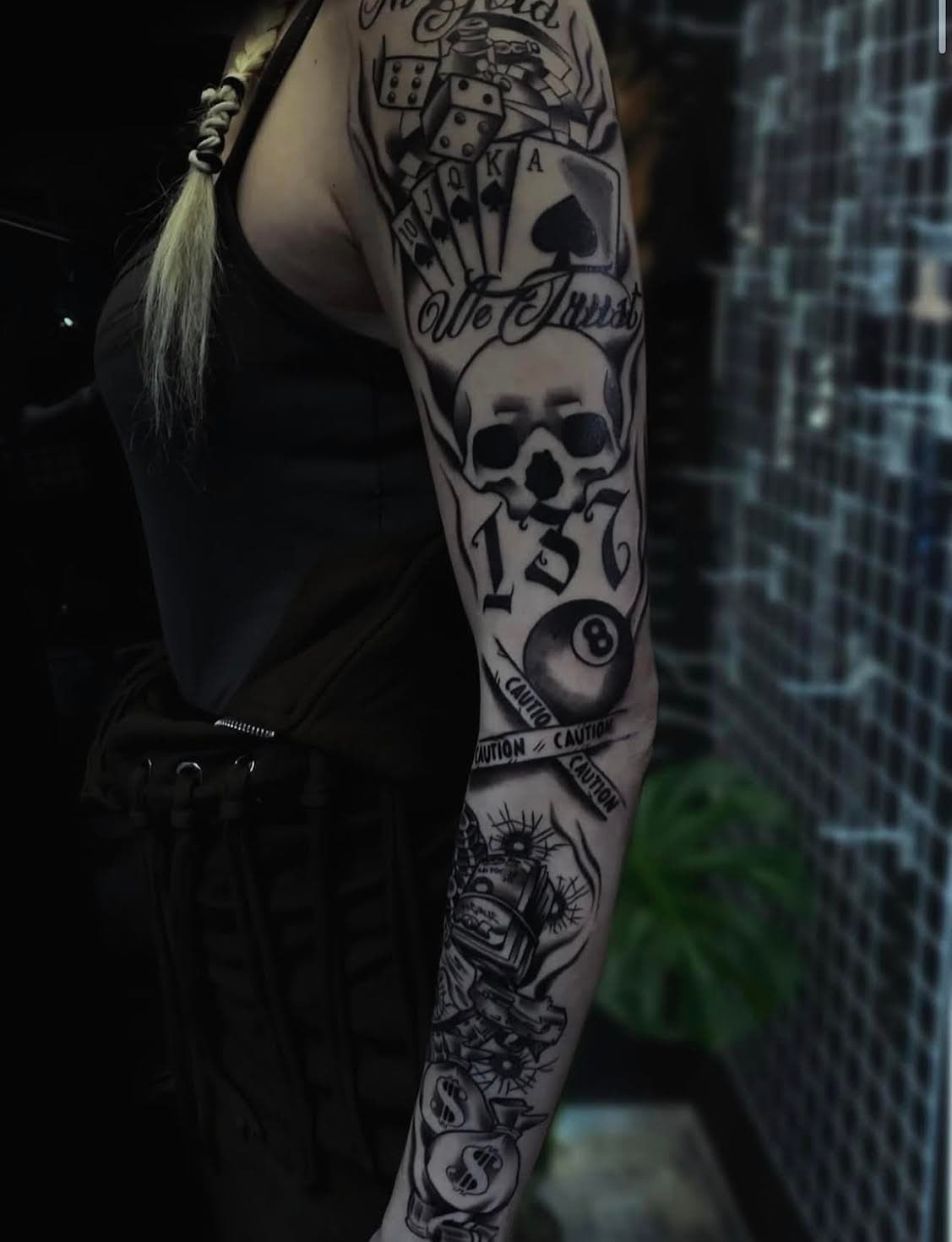 Featured tattoo work: 5